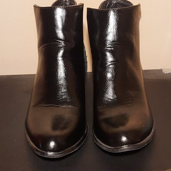 Topaz Women Short Boots Side Zipper - Picture 1 of 6